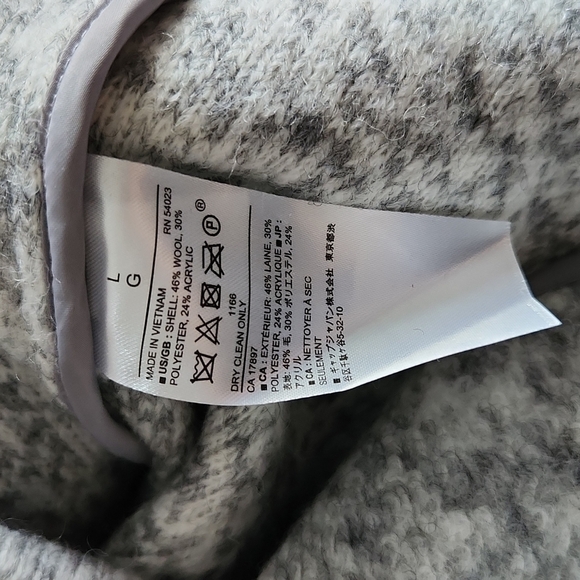 𝅺Banana Republic New Gray Long Coat - Picture 5 of 7